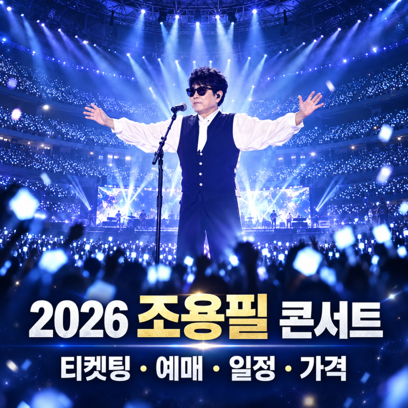2026 조용필 콘서트 티켓팅 예매｜위대한탄생 일정·가격 총정리