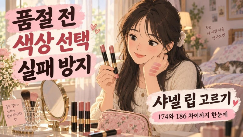 샤넬 르 루쥬 듀오 색상 선택 전 꼭 볼 174·186 비교와 재고 체크 팁