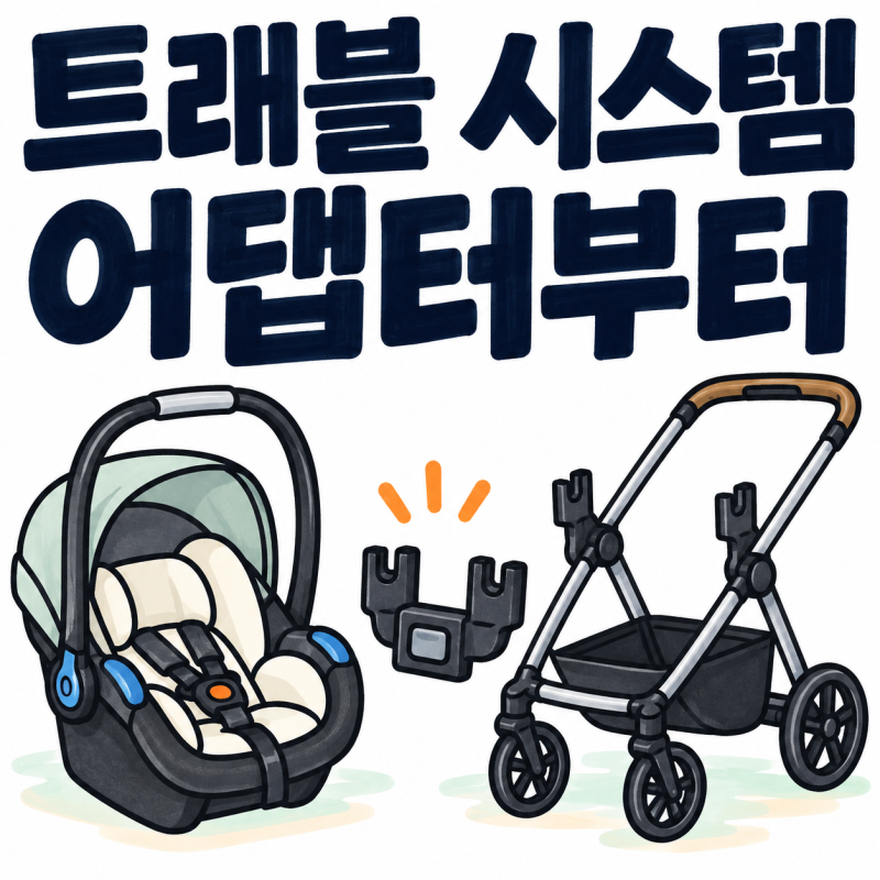 카시트 트래블 시스템 뜻, 유모차에 바로 끼우는 게 다가 아니에요
