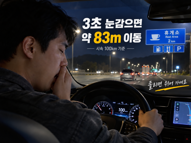 [제동거리] - 브레이크를 밟기 전에도 차는 얼마나 달릴까