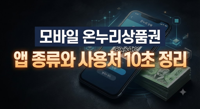 디지털 온누리상품권 사용처 조회, 대구 부산 김해 어디서 쓸까?
