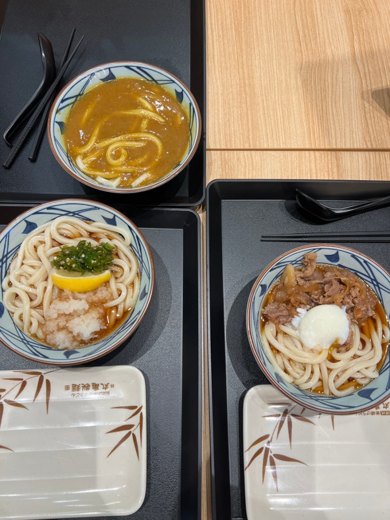 일본에서 보던 마루가메우동, 부산에서 먹어봤어요 .ᐟ