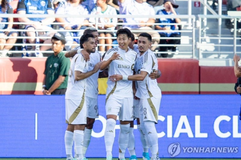 손흥민 1골 1도움 폭발! LAFC, 퇴장 악재 속 새너제이와 2-2 무승부