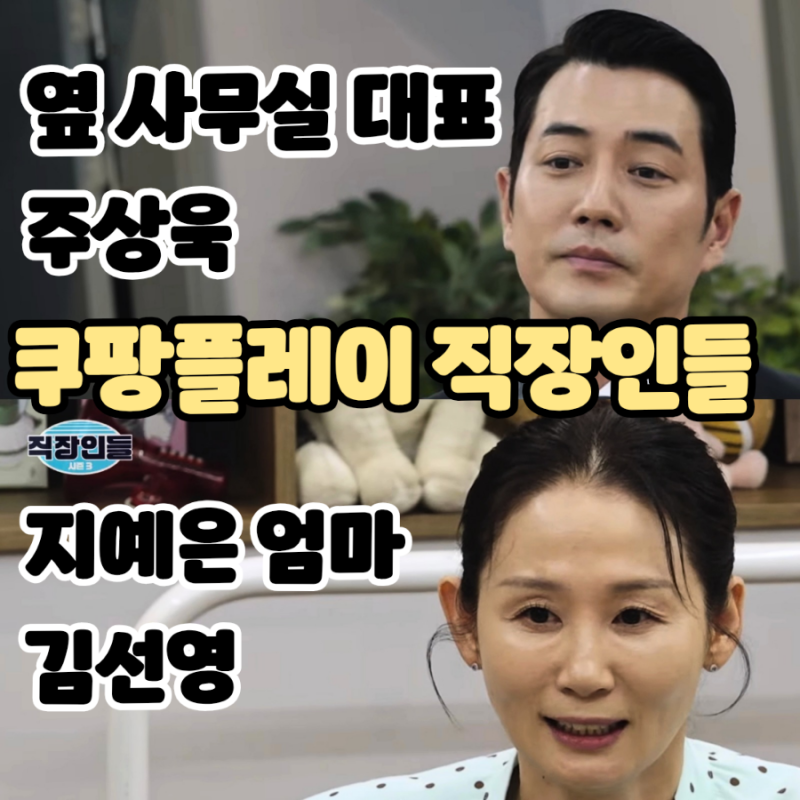 쿠팡플레이: 직장인들 시즌3 4화 (후기/줄거리) - 옆 사무실 대표 주상욱과 지예은의 엄마 김....