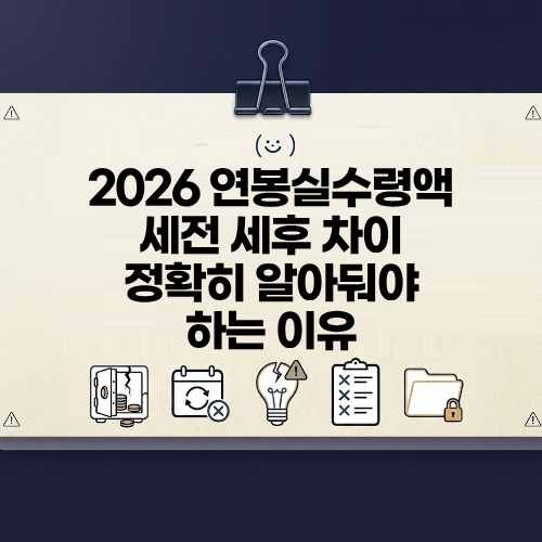연봉실수령액 세전 세후 기준 차이 세금이 생각보다 많다는데