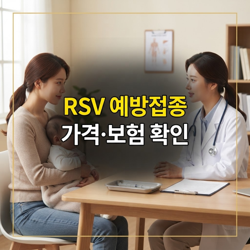 rsv 예방접종 총정리 | 신생아 접종 가격 · 보험 정리