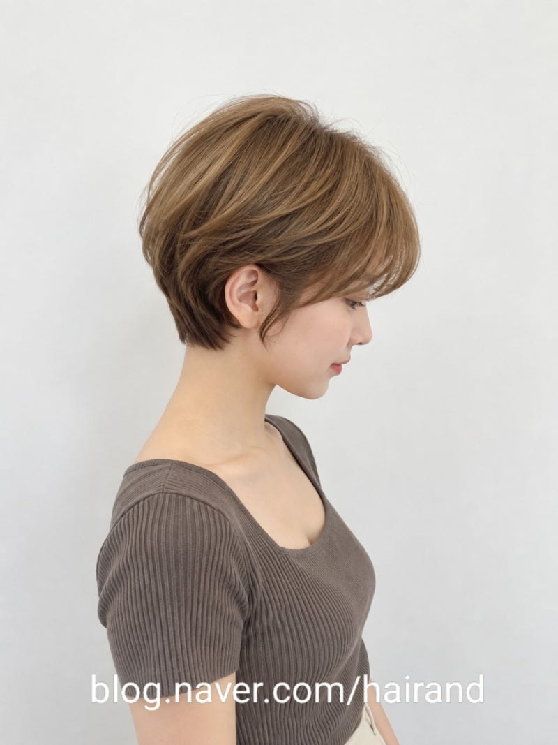 평촌미용실, 헤어앤드,여자숏컷펌,여자숏컷볼륨펌,보브숏펌,보브컷,평촌4층미용실 [평촌숏....