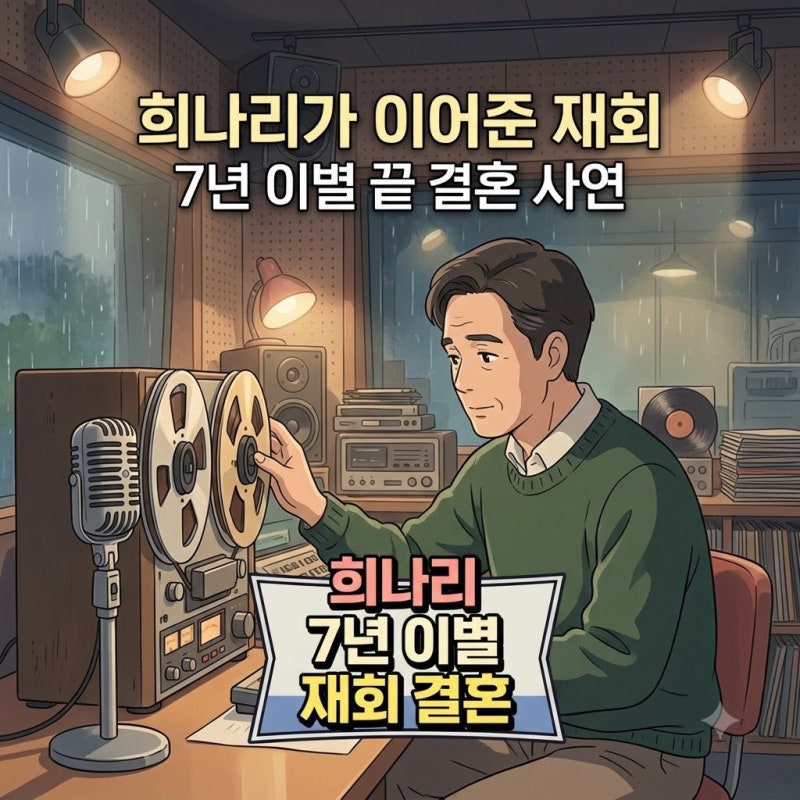 이홍렬 구창모 희나리 사연, 7년 이별 끝 재회와 결혼까지 이어진 이유