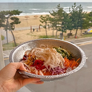 양양 낙산해수욕장 횟집 회포장 물회 맛집 낙산해신물회