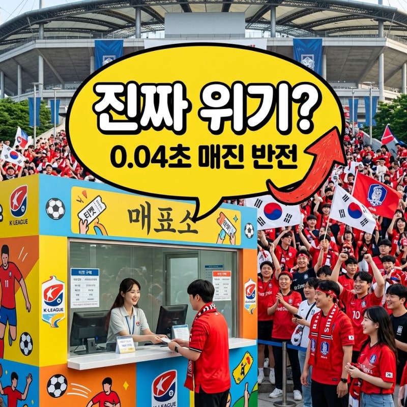 모레노호 예매율 저조로 팬심 위기일까.. 0.04초 매진 반전에 숨겨진 진짜 민심