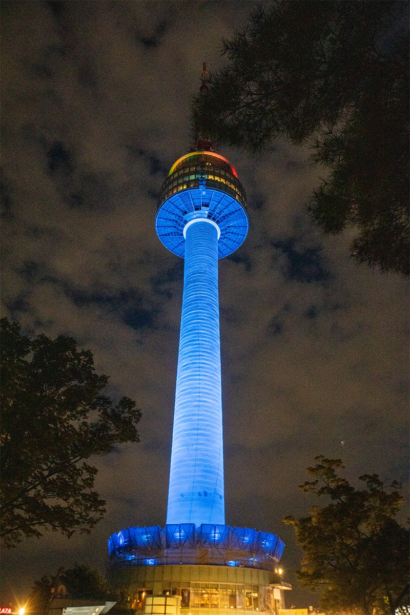 Seoul Date Course: Bus to Namsan Tower and Namsan Night View