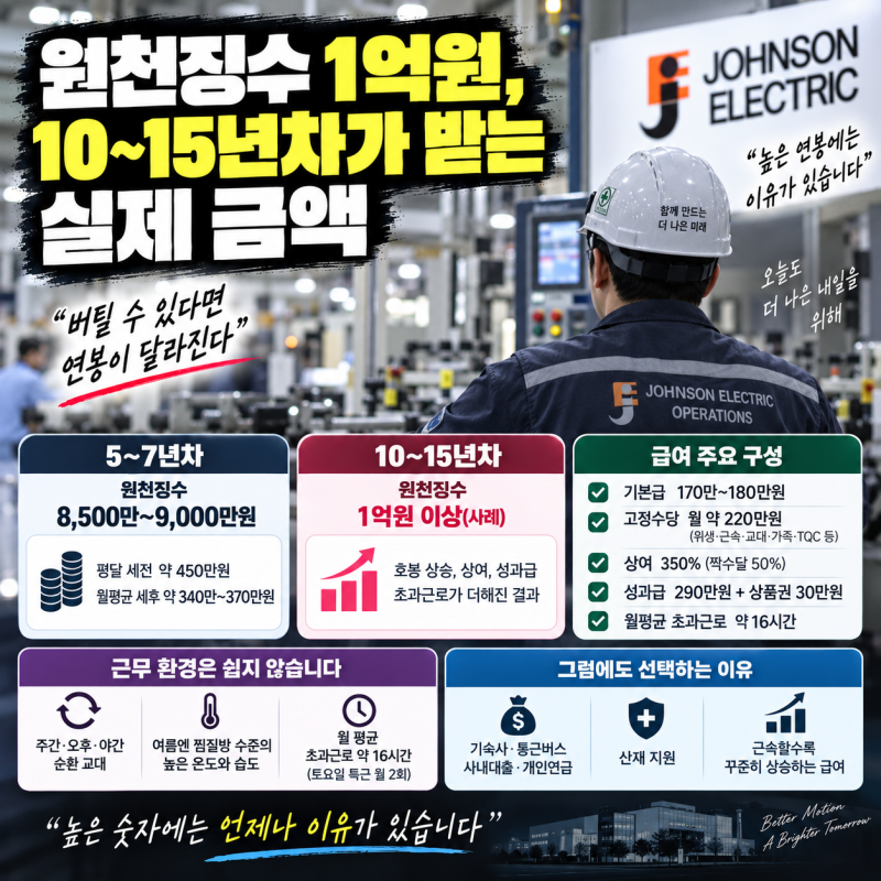 원천징수 1억원, 10~15년차가 받는 실제 금액