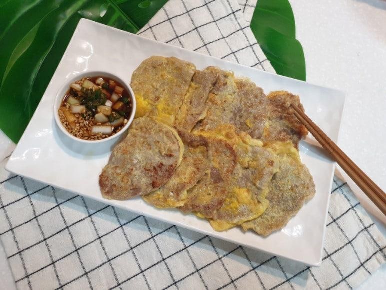 한입 먹자마자 육즙이 느껴집니다! 촉촉하고 고소한 육전 레시피