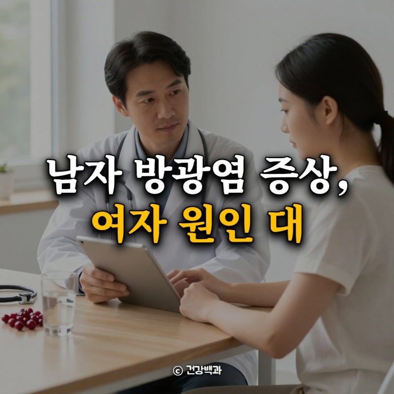 남자 방광염 증상, 여자 원인 대처 가이드 총정리