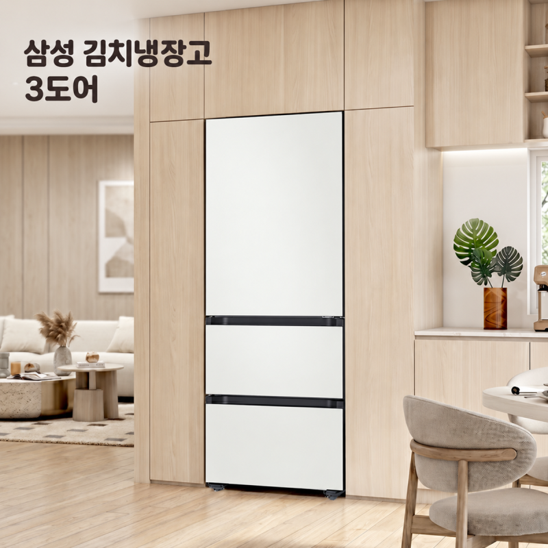 삼성 김치냉장고 3도어 1등급, 전기료와 수납까지 따져봤어요