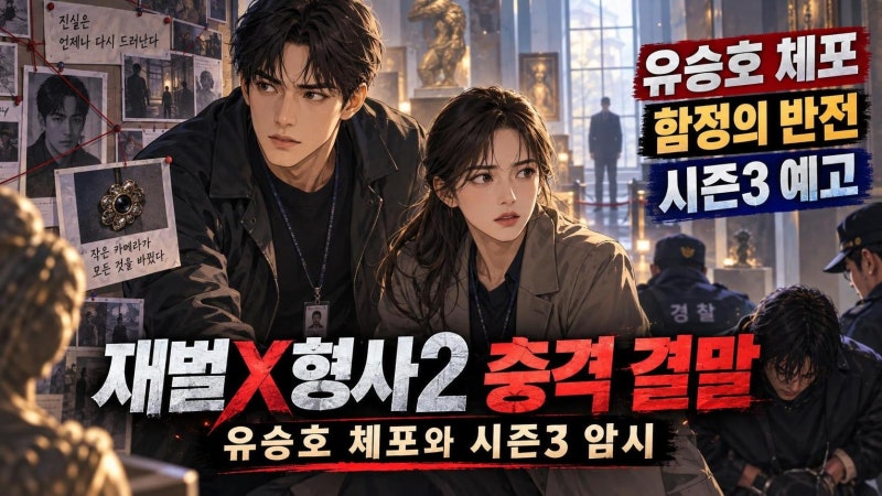 재벌X형사2 최종회 결말 총정리｜안보현·정은채 공조로 유승호 체포, 시즌3 빌런은 김지훈?