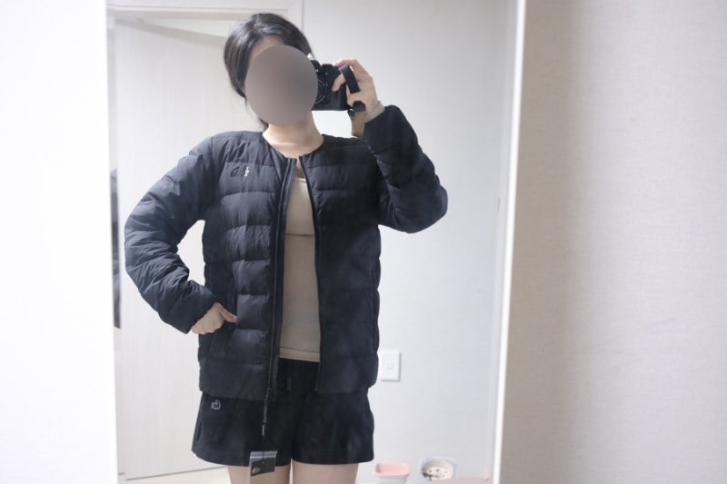 노스페이스 경량패딩 남성 포플러 NJ1DR54