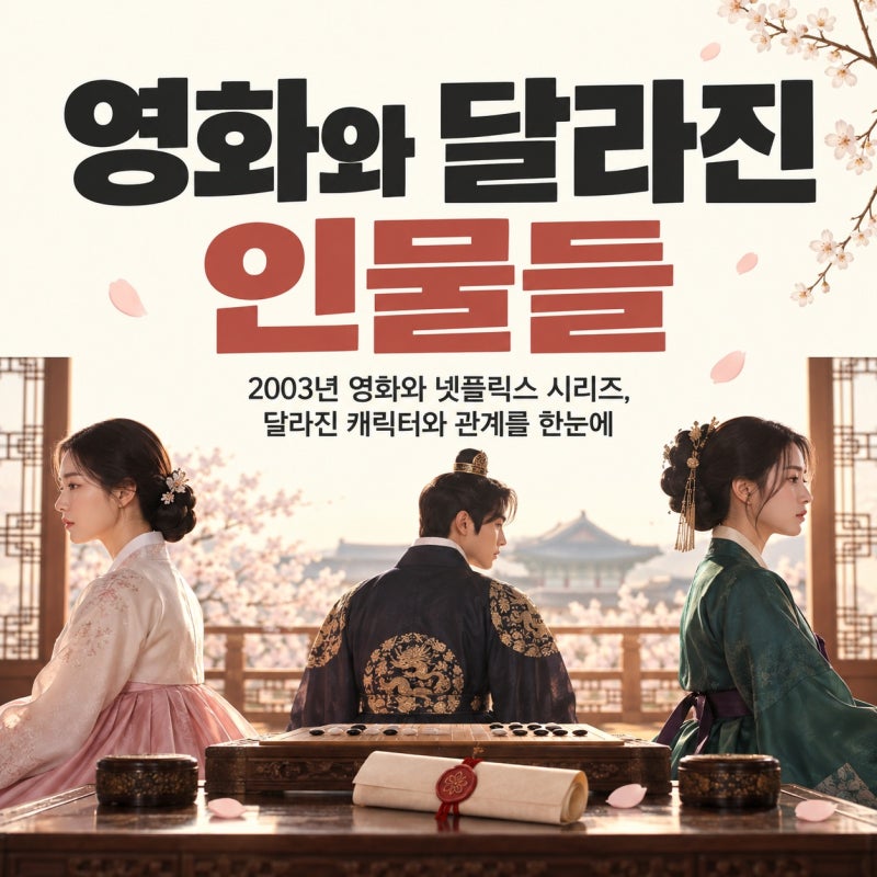 손예진 지창욱 나나, 영화와 달라진 캐릭터 총정리…8부작에서 관계가 뒤집힌 이유