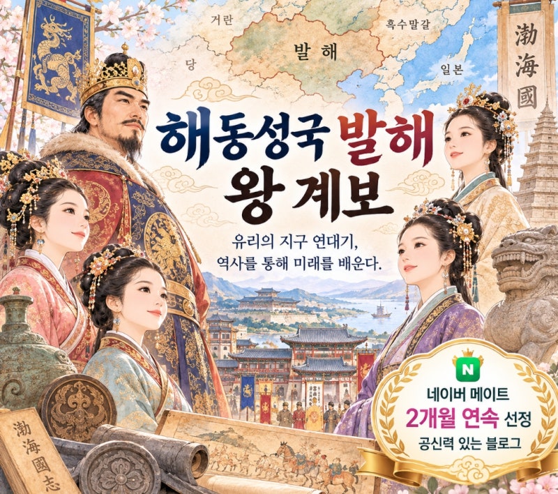 발해 왕 계보 : 해동성국의 뜻은 무엇이며, 어디에 기록된 말인가?