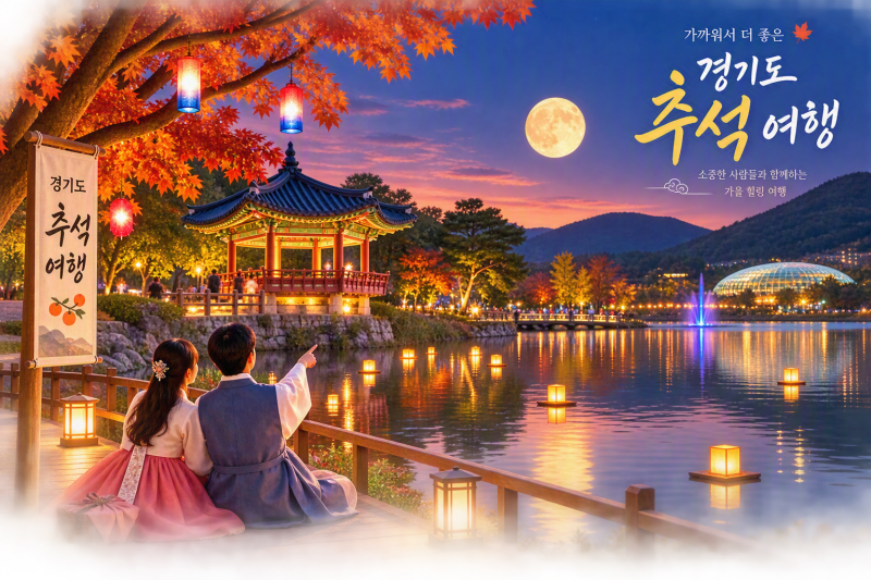 서울 근교 추석 여행지 추천, 당일치기로 좋은 경기도 명소 7곳