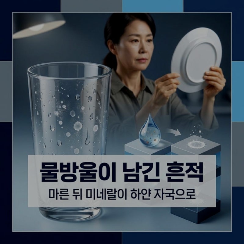 식기세척기 린스, 안 쓰면 생기는 하얀 물 자국의 진짜 이유