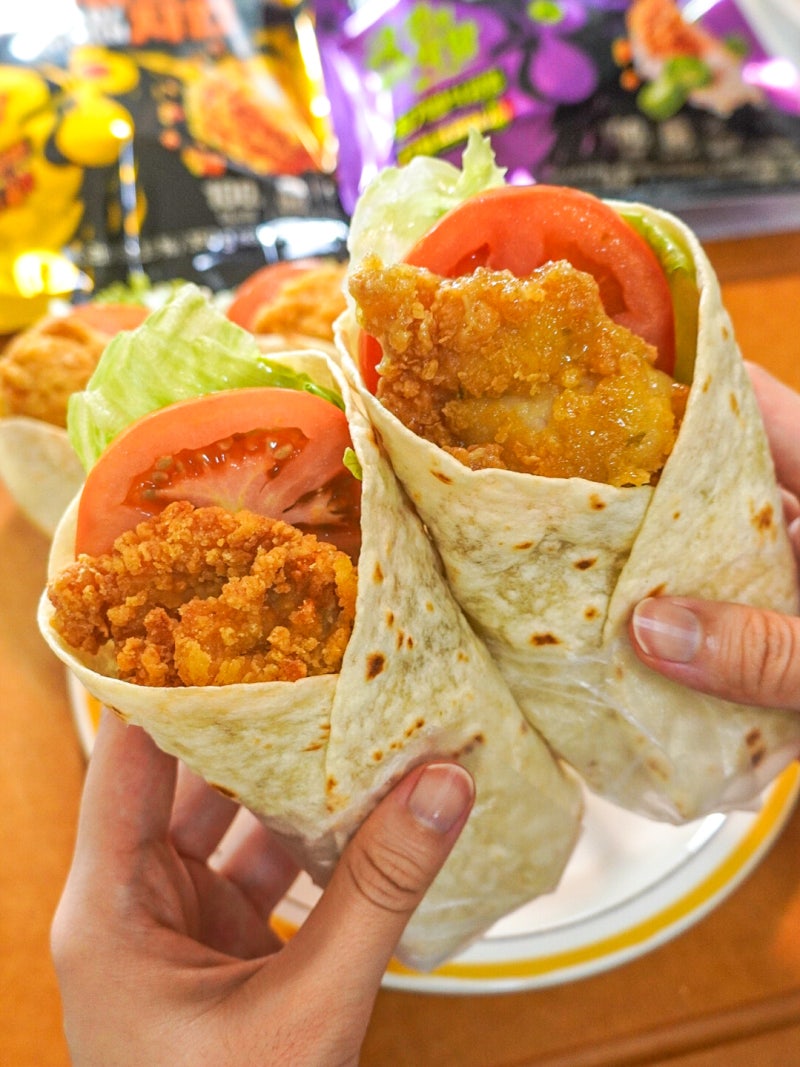 초간단 맥도날드 치킨스낵랩 만들기_실패없는 스낵랩소스 레시피