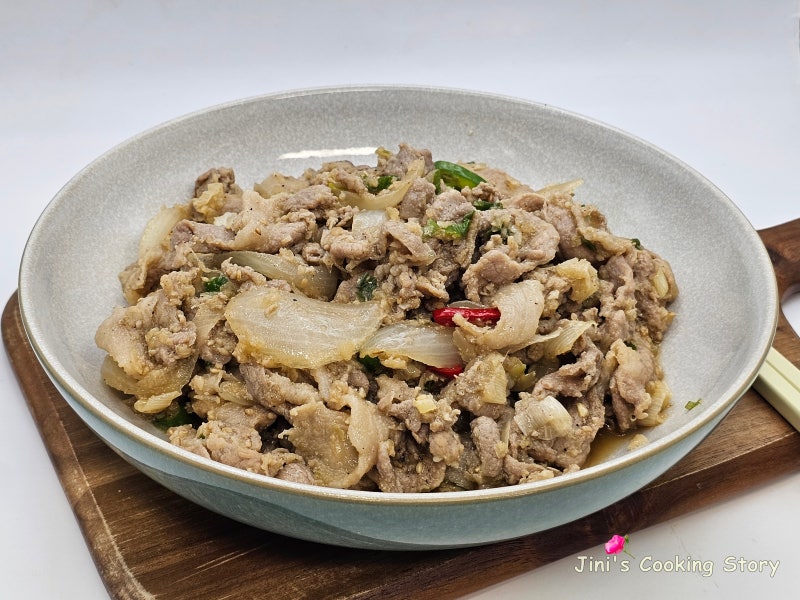 돼지고기 간장불고기 레시피 돼지불백 술안주 최애 메뉴