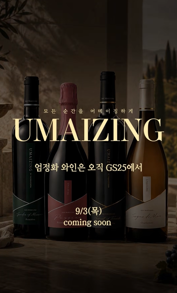 엄정화 와인 엄메이징 4종 GS25 가격·종류 총정리
