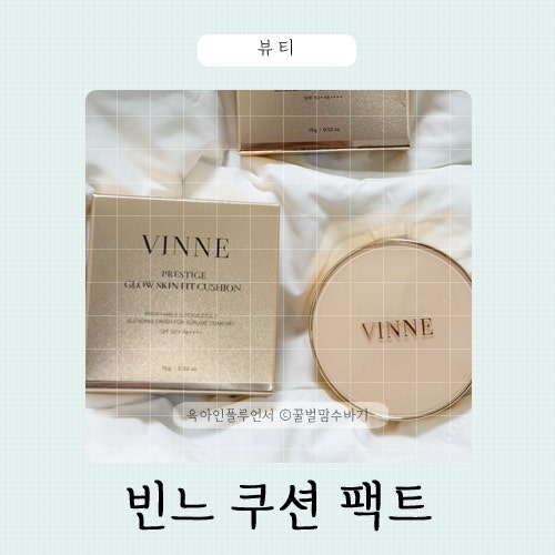 건성 피부 쿠션 추천 커버력 좋은 빈느 쿠션 팩트 사용 후기