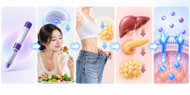 인슐린 저항성 마운자로, 살이 빠지는 원리와 어떤 관계가 있을까요?