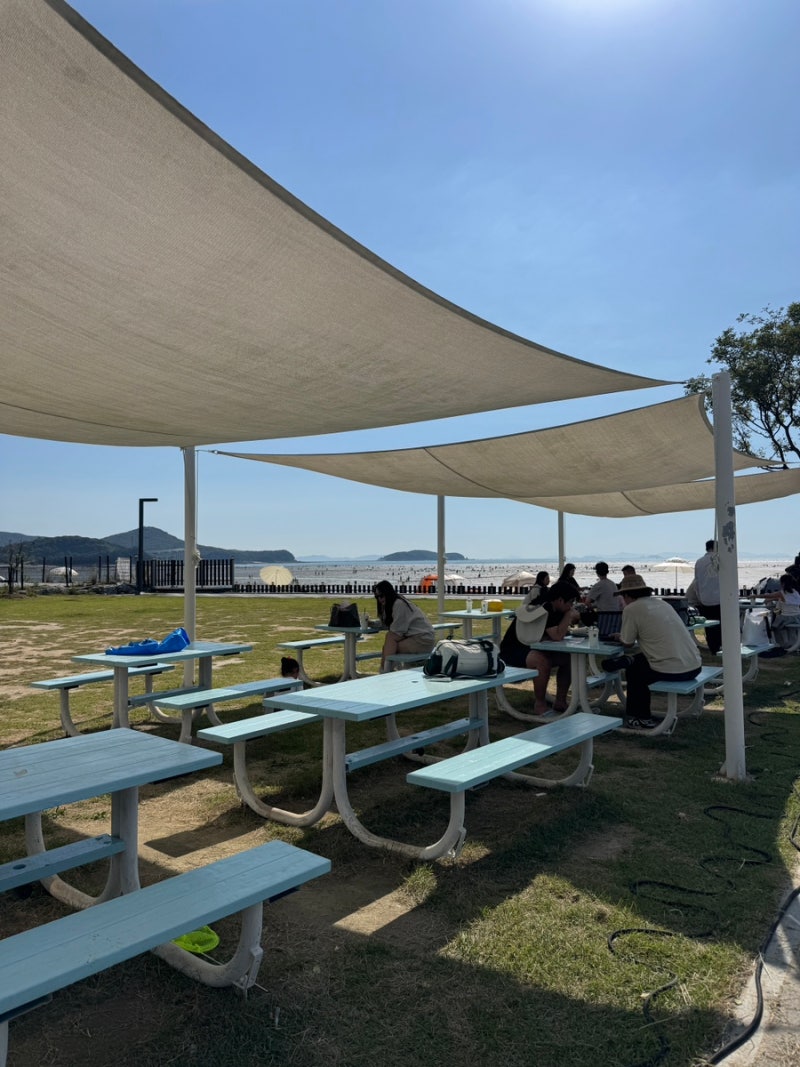 [영종도 카페 미음] 인천 영종도 마시안해변 바다뷰 베이커리 카페 추천