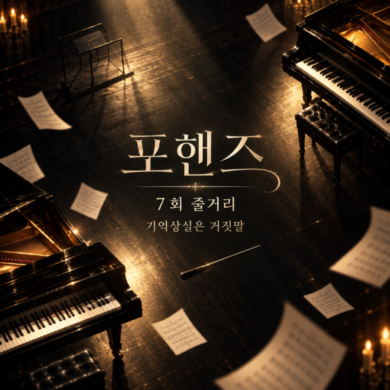 [드라마] 포핸즈 7회 줄거리｜최정요 기억상실은 거짓말, 비오를 외면한 이유