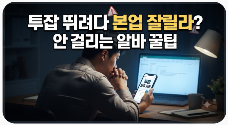 직장인 투잡 4대 보험, 회사에 '이것' 통보되면 바로 걸립니다