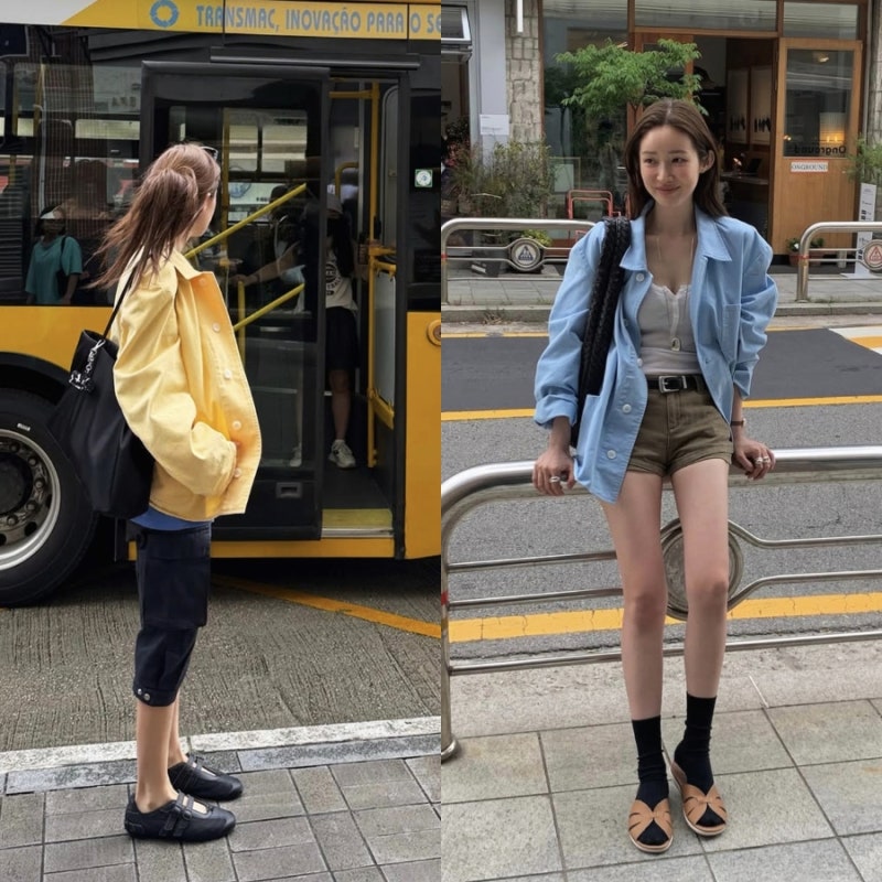 코튼 워크 컬러 맛집 자켓.. 옷잘알 셀럽들이 찾는 이동휘 브랜드