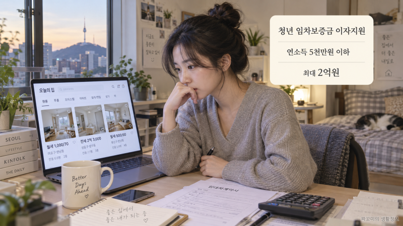2026 서울 청년 임차보증금 이자지원 연봉 5천만원 이하라면 최대 2억원, 전월세 부담 줄이는 ....