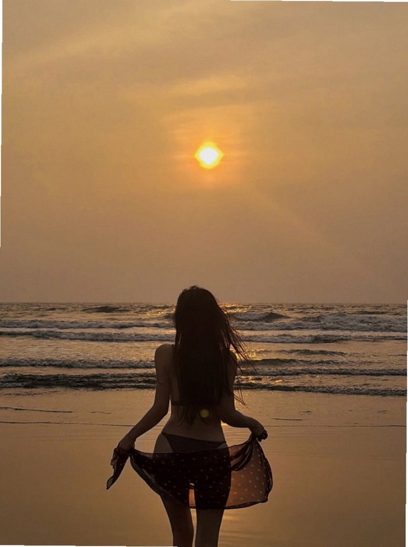 이솔이 승마 사진 코타키나발루 선셋 속 역대급 화보 비하인드