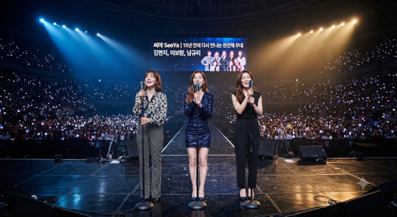 남규리 씨야 콘서트, 15년 만에 다시 만나는 완전체 무대