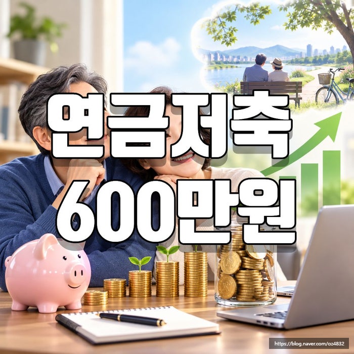 개인연금 소득공제 얼마까지? 연금저축 600만원 정리