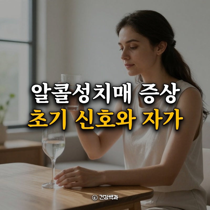 알콜성치매 증상 초기 신호와 자가진단 체크리스트