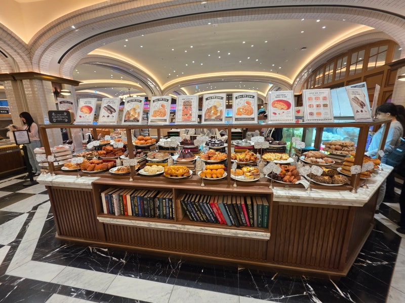 [강남 디저트 맛집] 신세계백화점 강남점 '프랑스루브르바게트' 아이들이 극찬한 왁뿌 소금....