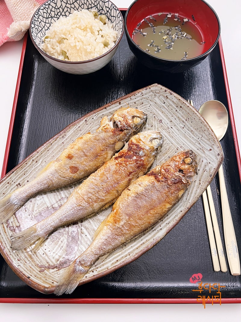 보리굴비 구이 맛있게 굽는법 손질법부터 오차즈케 만들기