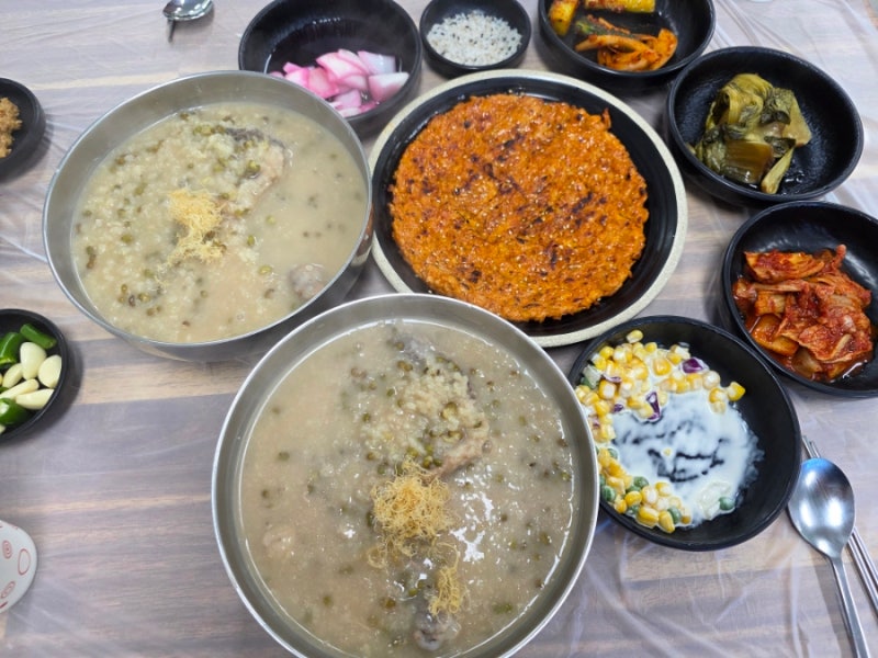 팔팔식당(88식당) 허영만 백반기행 닭백숙 닭불고기 경북 청송맛집