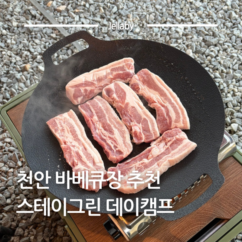천안 바베큐장 스테이그린 당일글램핑 데이캠프 아산 캠핑장 추천