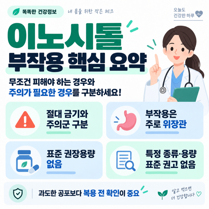 이노시톨 부작용｜먹으면 안 되는 사람·복용 전 주의사항 7가지