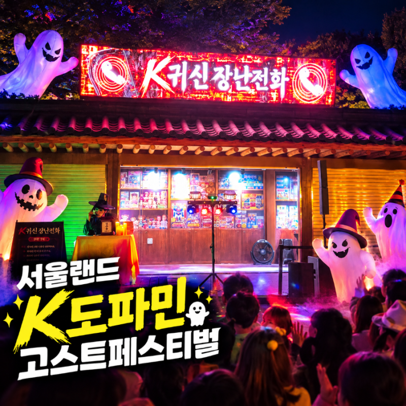 Seoul Land K-Dopamine Ghost Festival: Recommended for a Fall Outing with Kids