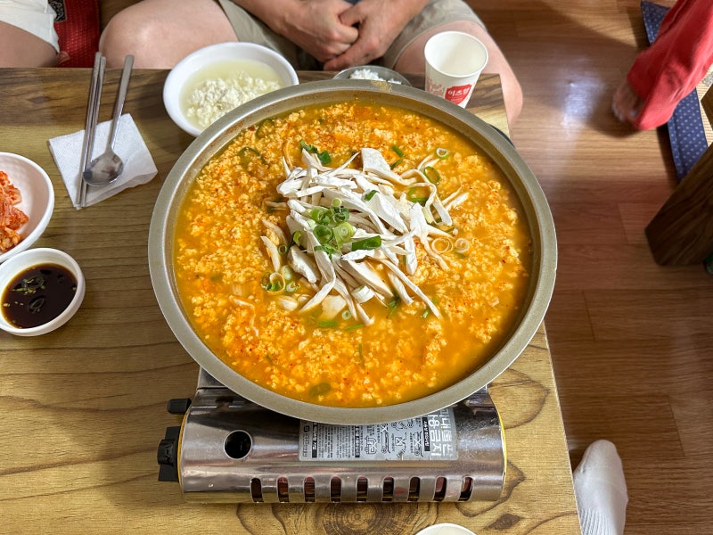 강릉 초당 순두부 마을 맛집, 초당토박이할머니순두부에서 제대로 먹은 한상