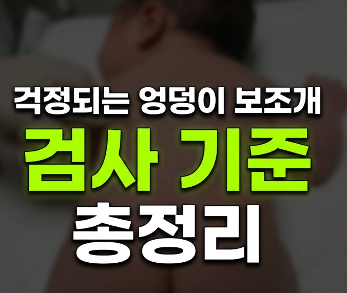 신생아 딤플 검사 기준 원인 및 확인 시기(+엉덩이 보조개, 하몰, 엉덩이 털 위치)