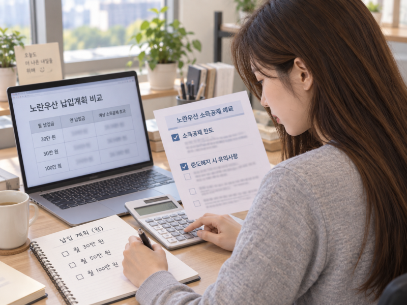 노란우산공제 납입한도, 많이 내면 소득공제도 전부 받을까?
