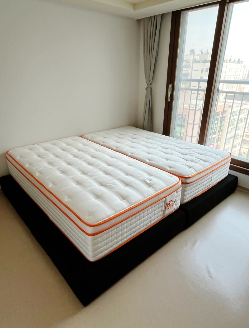 내돈내산 매트리스ㅣ슬립 부스터ㅣSleep Boosterㅣ수면에 진심인 부부가 선택한 침대 ️