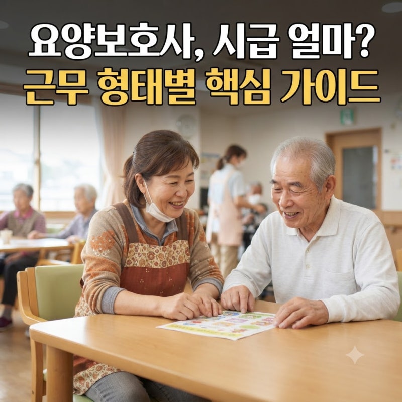 요양보호사 업무형태별 시급 및 채용 가이드: 나에게 맞는 근무 형태는?
